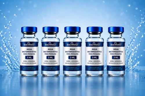 Água Bacteriostática 3 ml