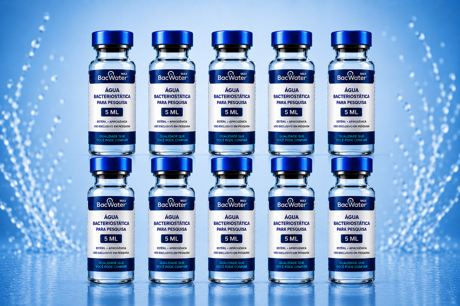 Água Bacteriostática 5 ml
