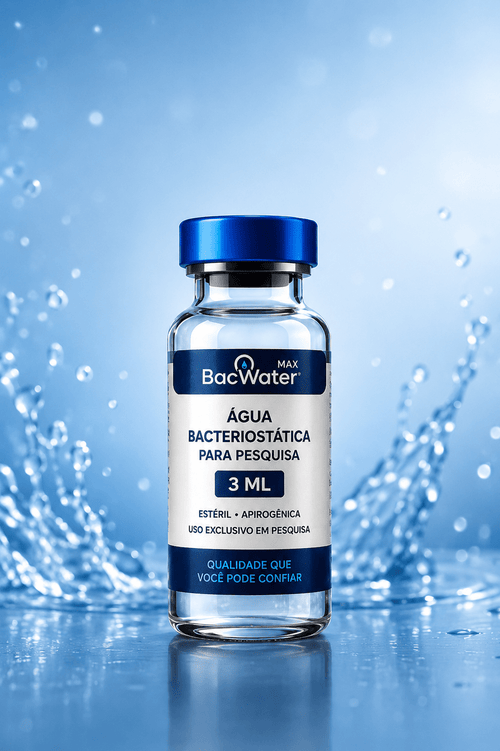Água Bacteriostática 3 ml - BacWater Max