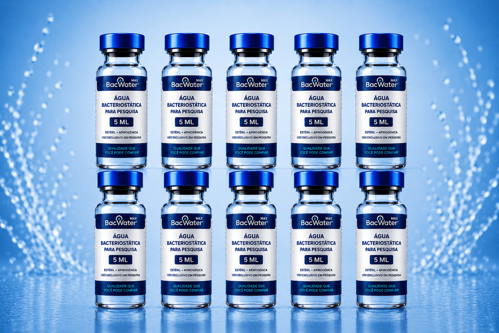 Água Bacteriostática 5 ml - BacWater Max