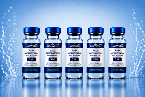 Água Bacteriostática 5 ml - BacWater Max